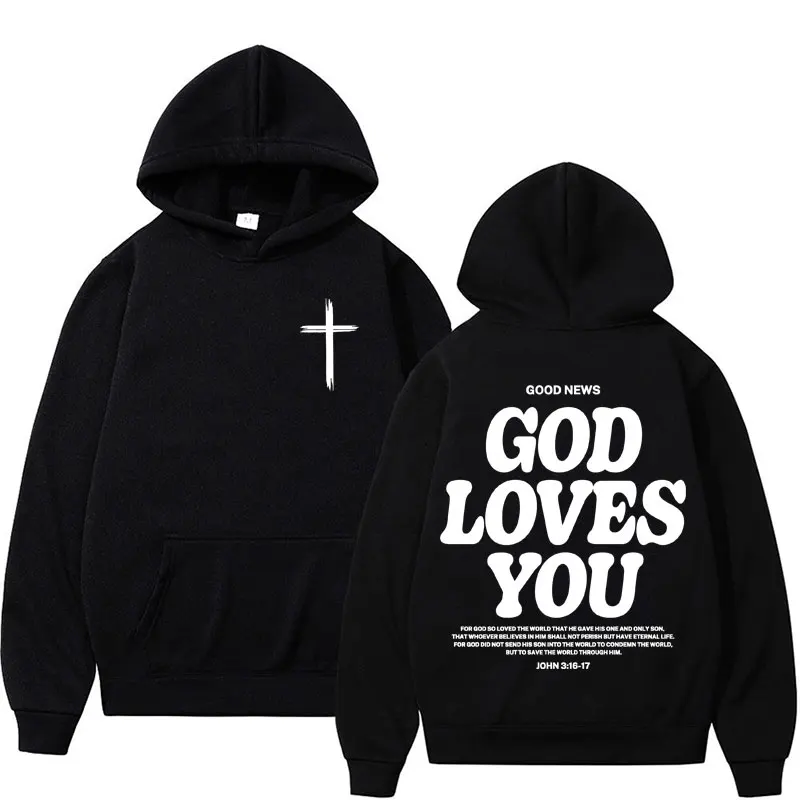 Winter Clothing Offer - new2026Harajuku Aesthetic Christian Jesus Church Bible