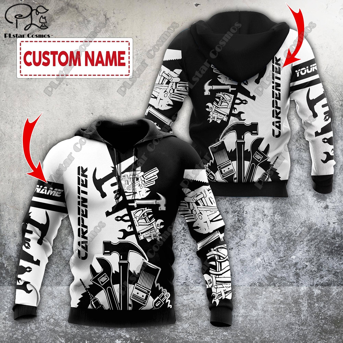 Winter Clothing Name - PLstar Cosmos New 3D Printed Personalized
