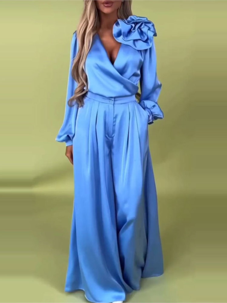 Winter Clothing Girls - Fashion Solid Color Satin Long Sleeve