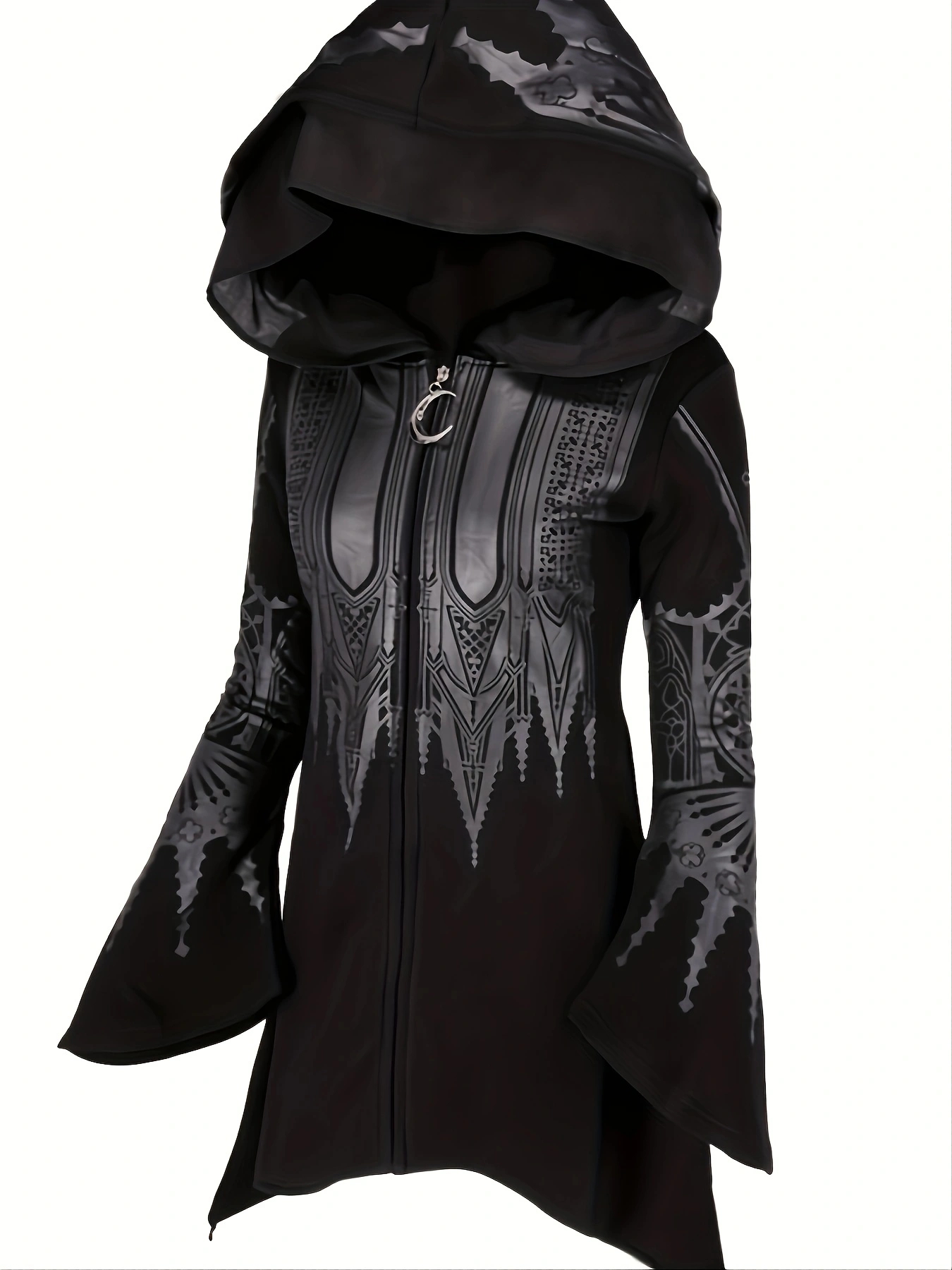 Winter Clothing Offer - Chic Womens Hoodie - Asymmetric Casual