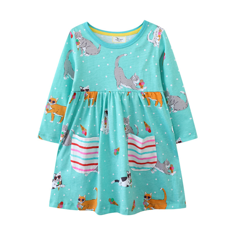 Winter Clothing Activities For Toddlers - Jumping Meters 2-7T Girls Dresses Party