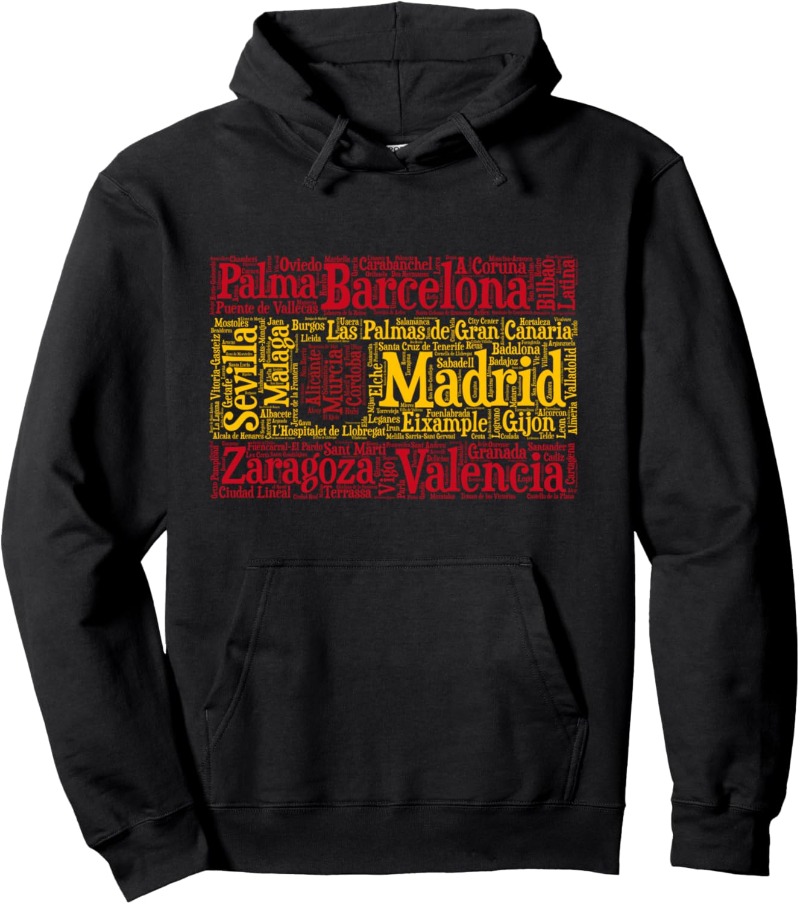 Spain Flag with Spanish City N - Winter Clothing Name incelemesi ve fiyatı