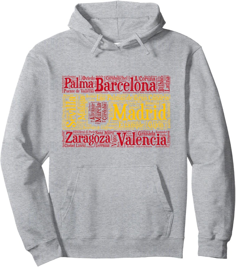 Spain Flag with Spanish City N - Winter Clothing Name incelemesi ve fiyatı