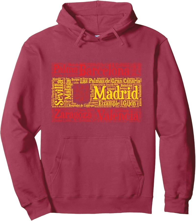Spain Flag with Spanish City N - Winter Clothing Name incelemesi ve fiyatı