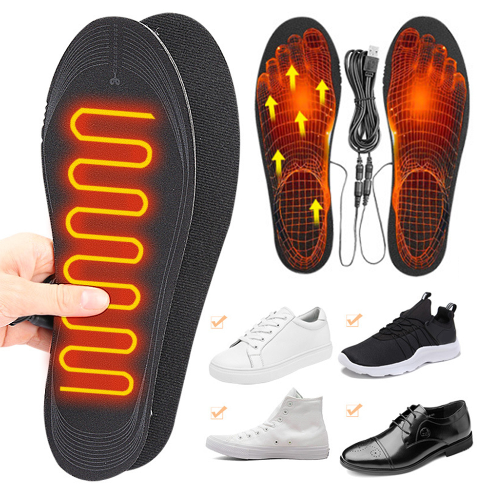 USB Heated Shoe Insoles Electr - Heated Insole Rechargeable incelemesi ve fiyatı