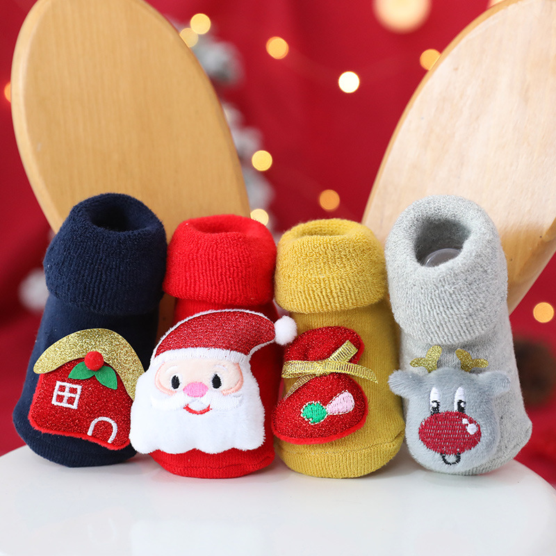 Cute Baby Christmas Socks Wint - Winter Clothing Activities For Toddlers incelemesi ve fiyatı