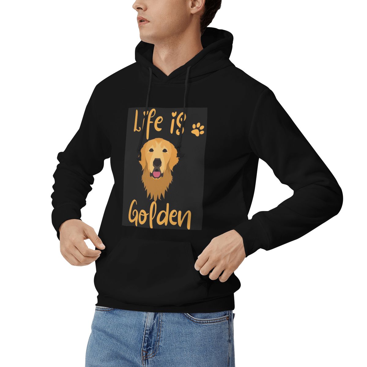 GOLDEN RETRIEVER Quote Hoodies - Winter Clothing Quotes incelemesi ve fiyatı