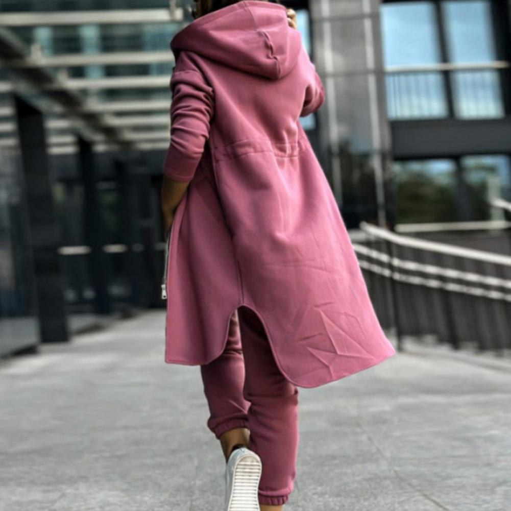 Pants Set Women Tracksuit Zipp - Winter Clothing Hoodie incelemesi ve fiyatı