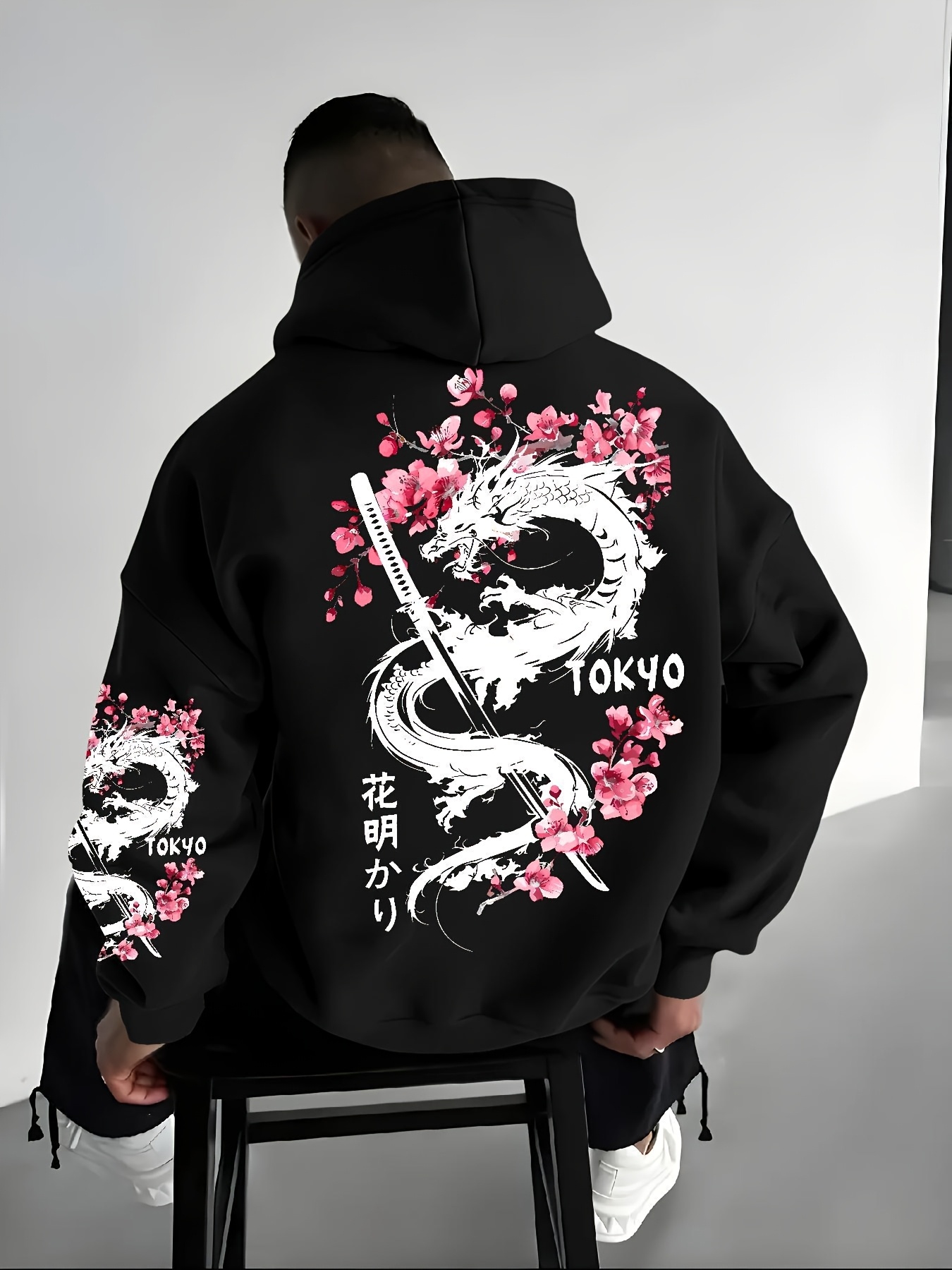 Men's anime-style dragon-patte - Winter Clothing Offer incelemesi ve fiyatı