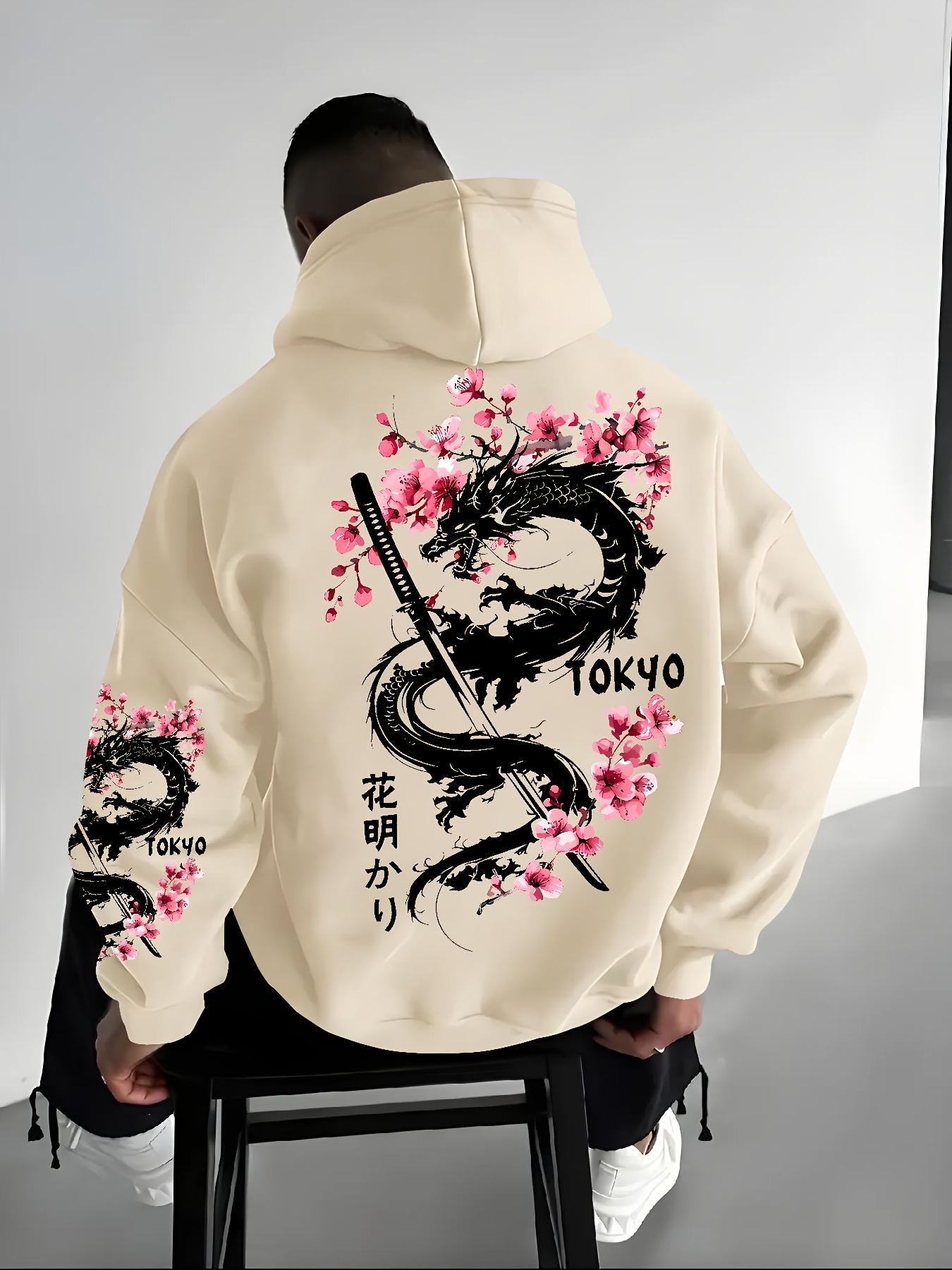 Men's anime-style dragon-patte - Winter Clothing Offer incelemesi ve fiyatı