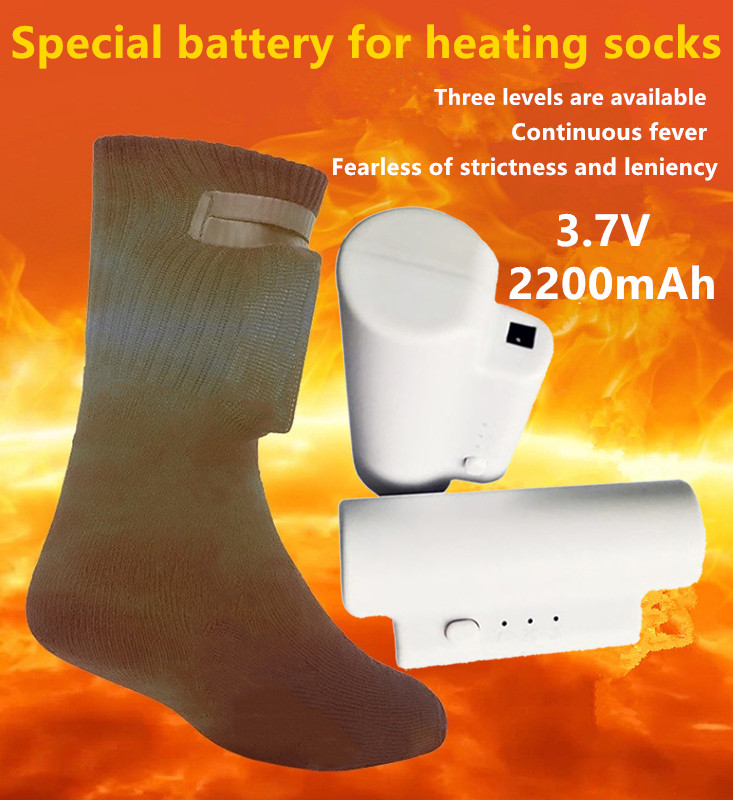 New 3.7V 2200mAh 2PCS Recharge - Heated Insole Rechargeable incelemesi ve fiyatı