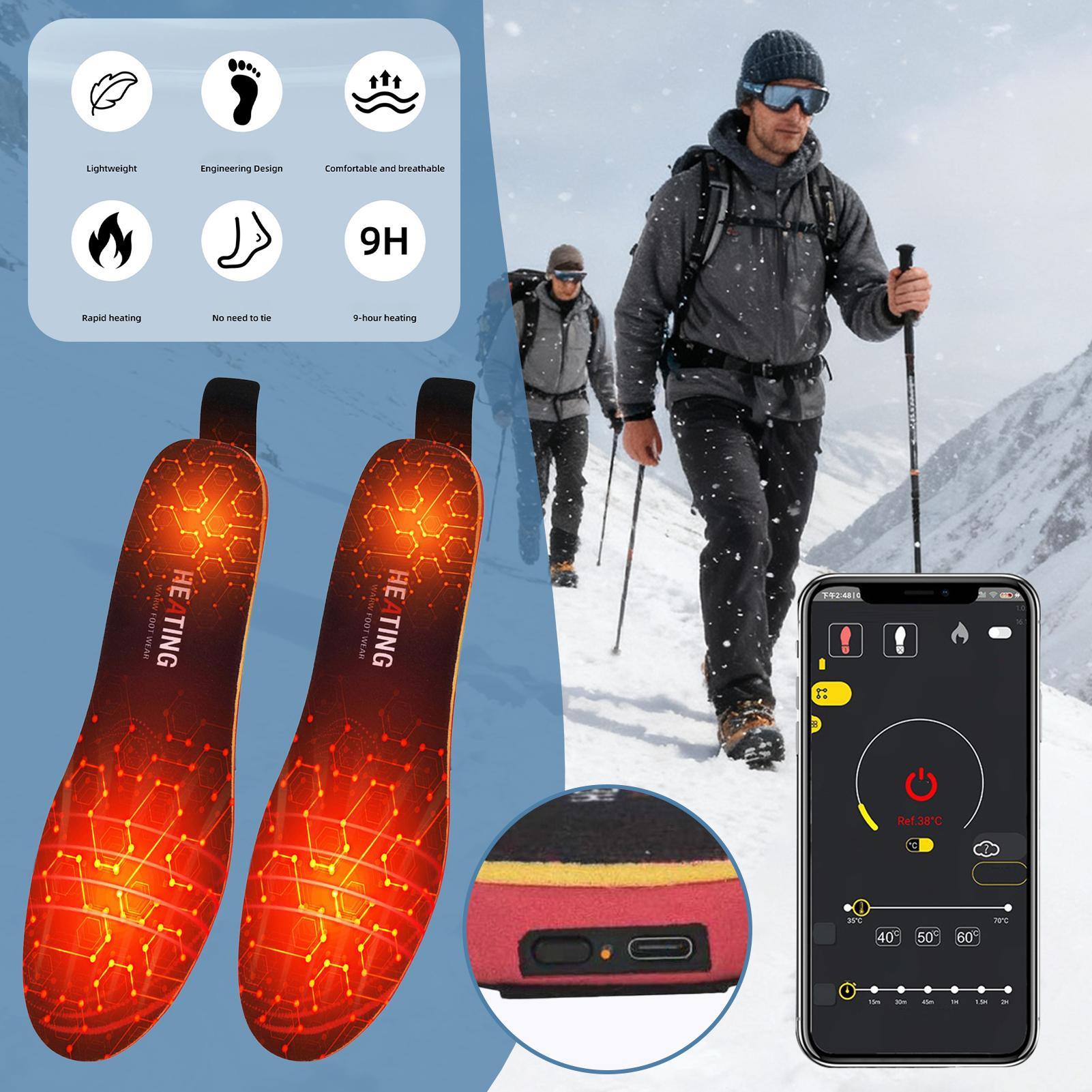 4300mAh Heated Insoles App Con - Heated Insole Rechargeable incelemesi ve fiyatı