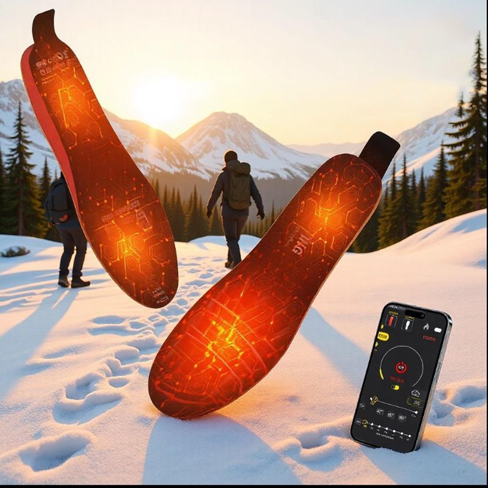 4300mAh Heated Insoles App Con - Heated Insole Rechargeable incelemesi ve fiyatı