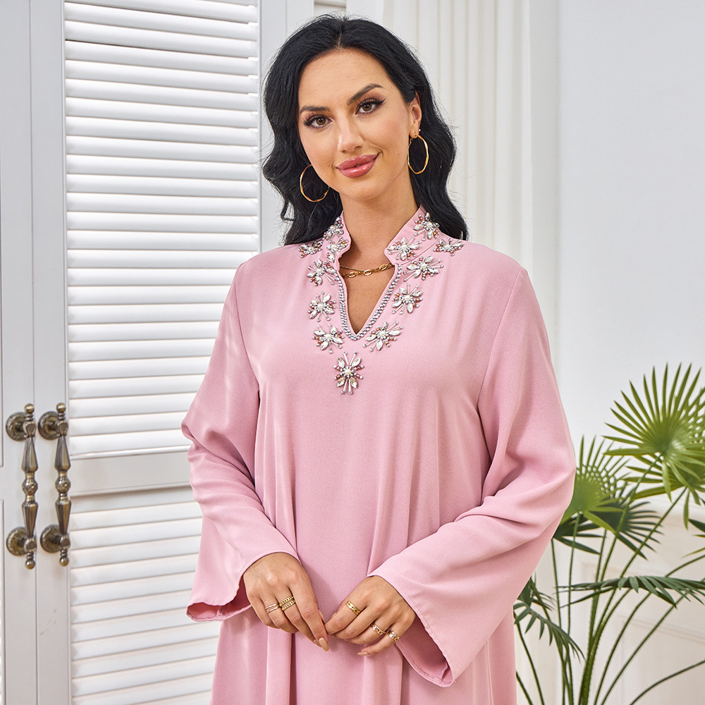 Dubai Muslim Robe Long Dress B - Winter Clothing Dubai incelemesi ve fiyatı