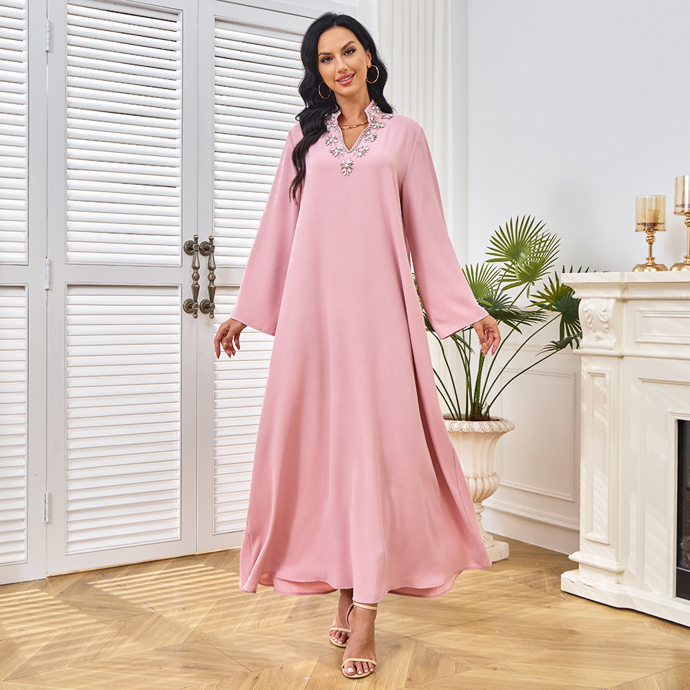 Dubai Muslim Robe Long Dress B - Winter Clothing Dubai incelemesi ve fiyatı