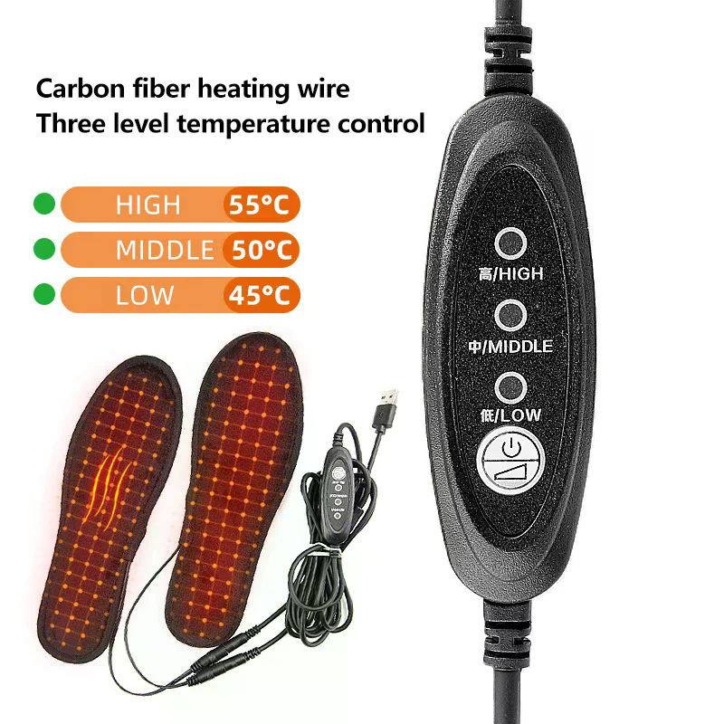 USB Heated Shoe Insoles Electr - Heated Insole Rechargeable incelemesi ve fiyatı