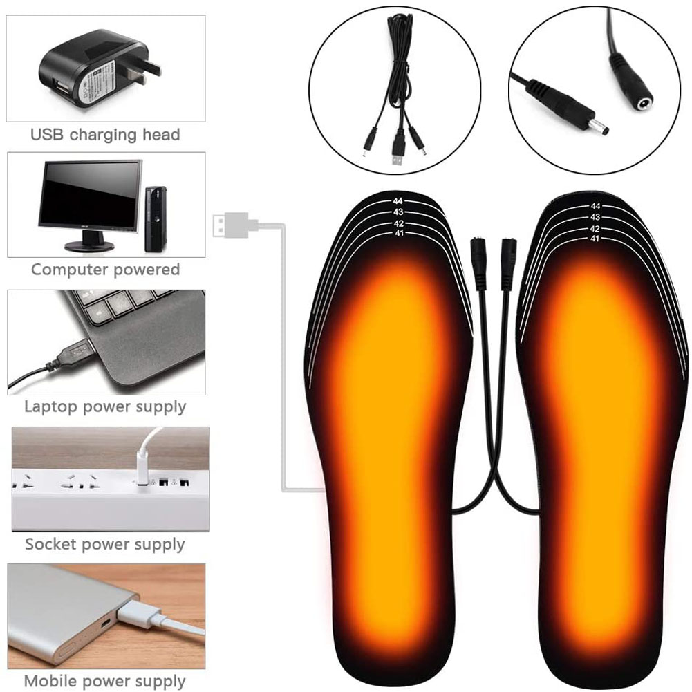 USB Heated Shoe Insoles Electr - Heated Insole Rechargeable incelemesi ve fiyatı