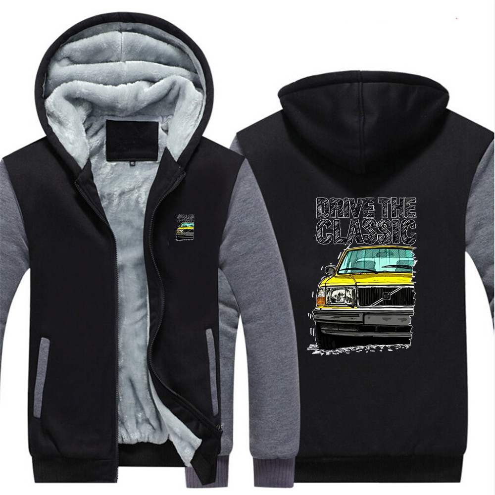 Fleece Warm Thicken Hoodies Dr - Winter Clothing Drive incelemesi ve fiyatı