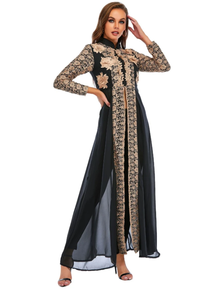 2025 New Women Muslim Dresses  - Winter Clothing Dubai incelemesi ve fiyatı