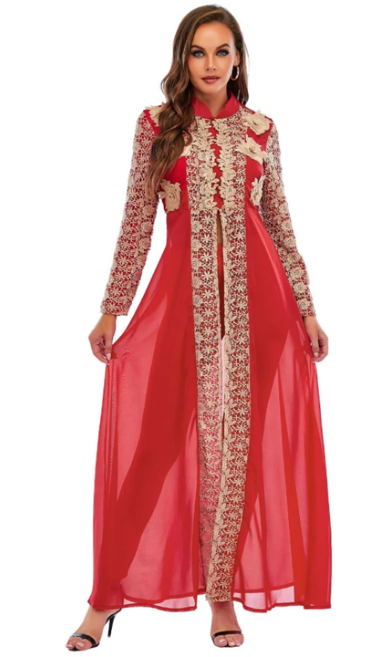 2025 New Women Muslim Dresses  - Winter Clothing Dubai incelemesi ve fiyatı