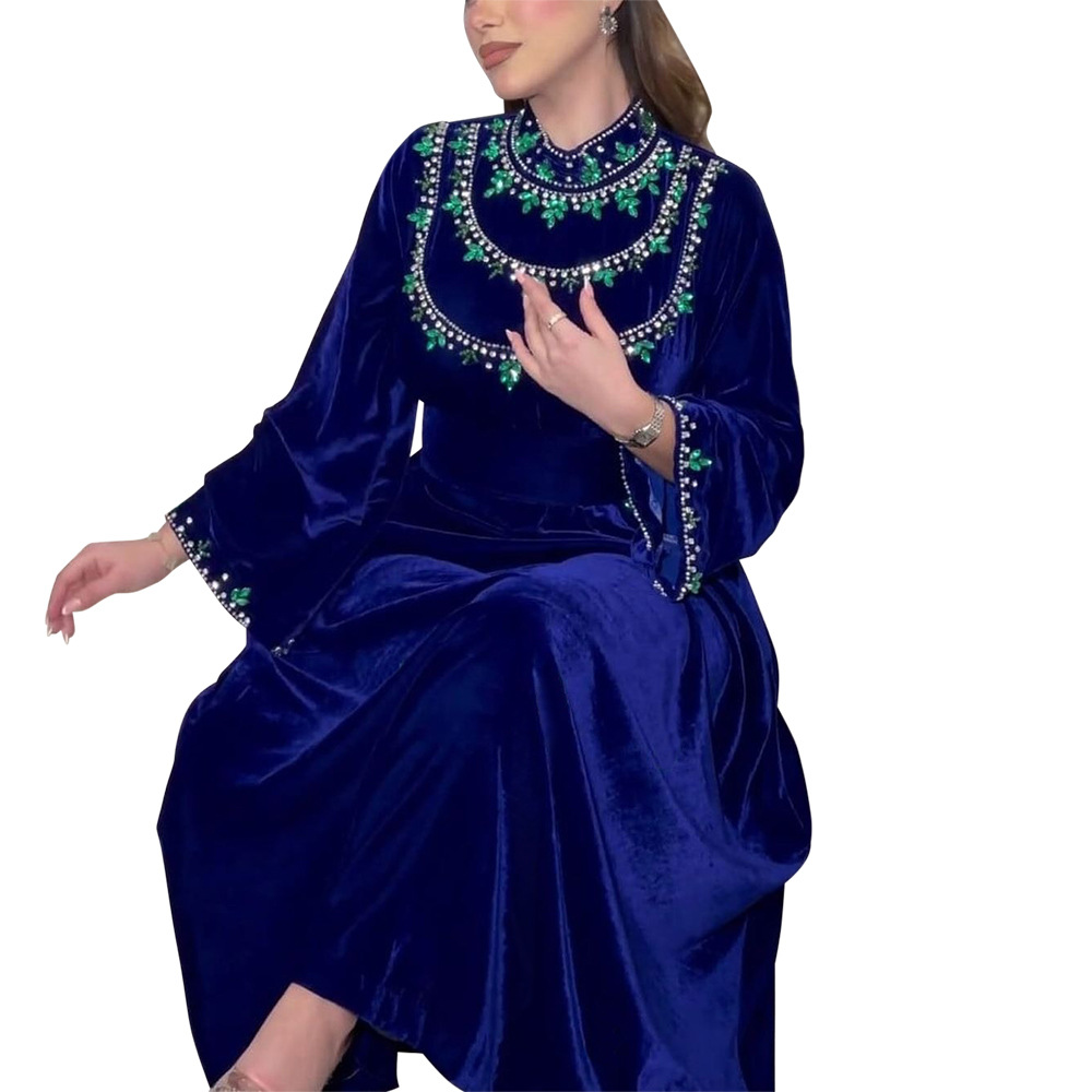 Arabic Muslim Dress Elegant Au - Winter Clothing Dubai incelemesi ve fiyatı