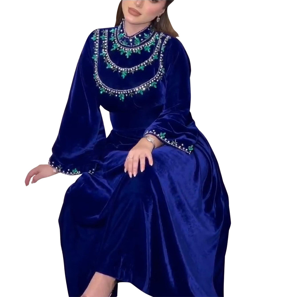 Arabic Muslim Dress Elegant Au - Winter Clothing Dubai incelemesi ve fiyatı