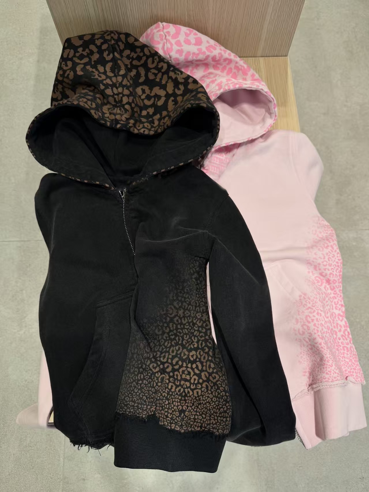 Y2K Leopard Print Fashion Knit - Winter Clothing Hoodie incelemesi ve fiyatı