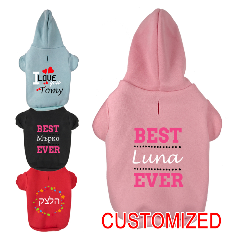 Custom Name Dog Hoodie Persona - Winter Clothing Name incelemesi ve fiyatı