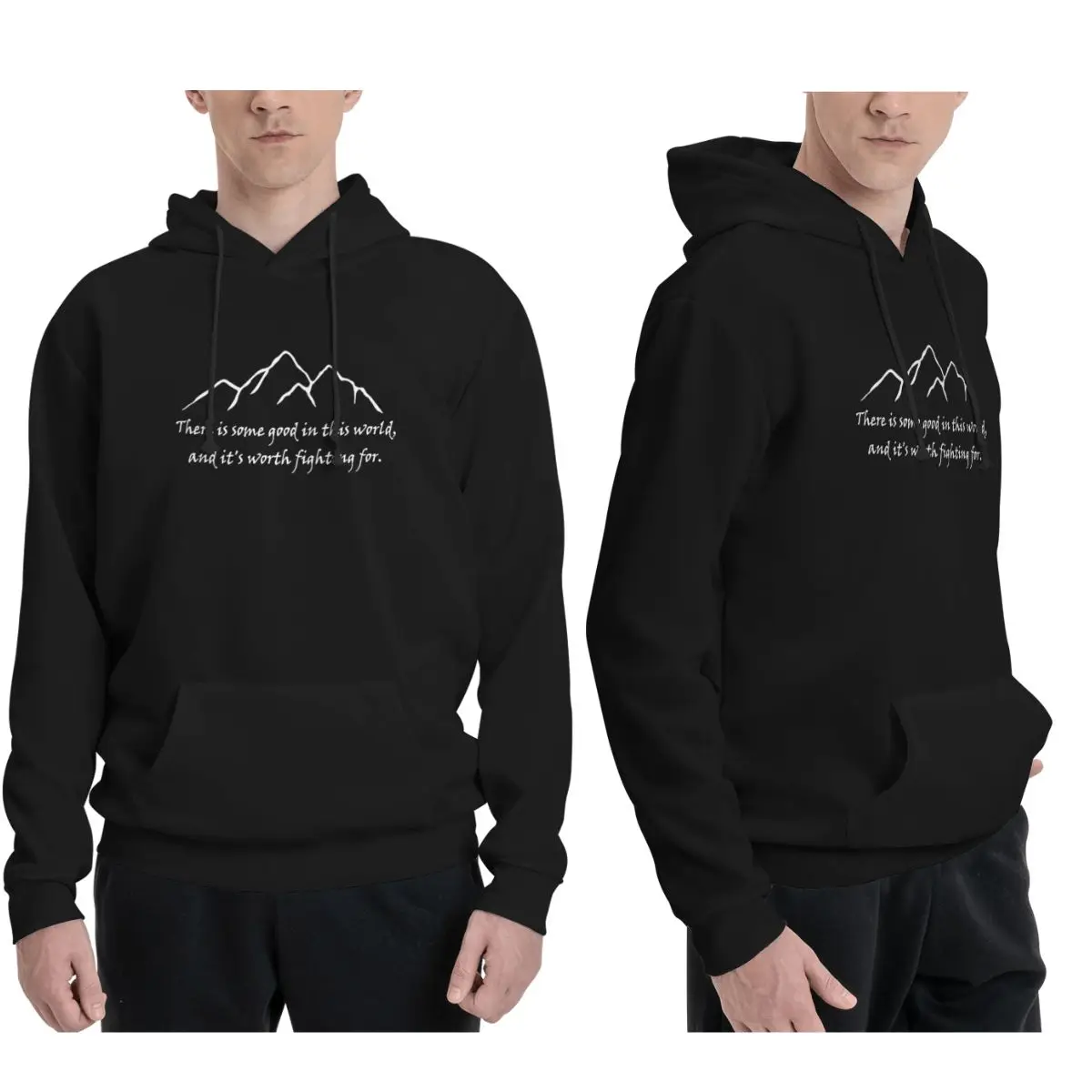 Samwise Quote Zipped Hoodies M - Winter Clothing Quotes incelemesi ve fiyatı