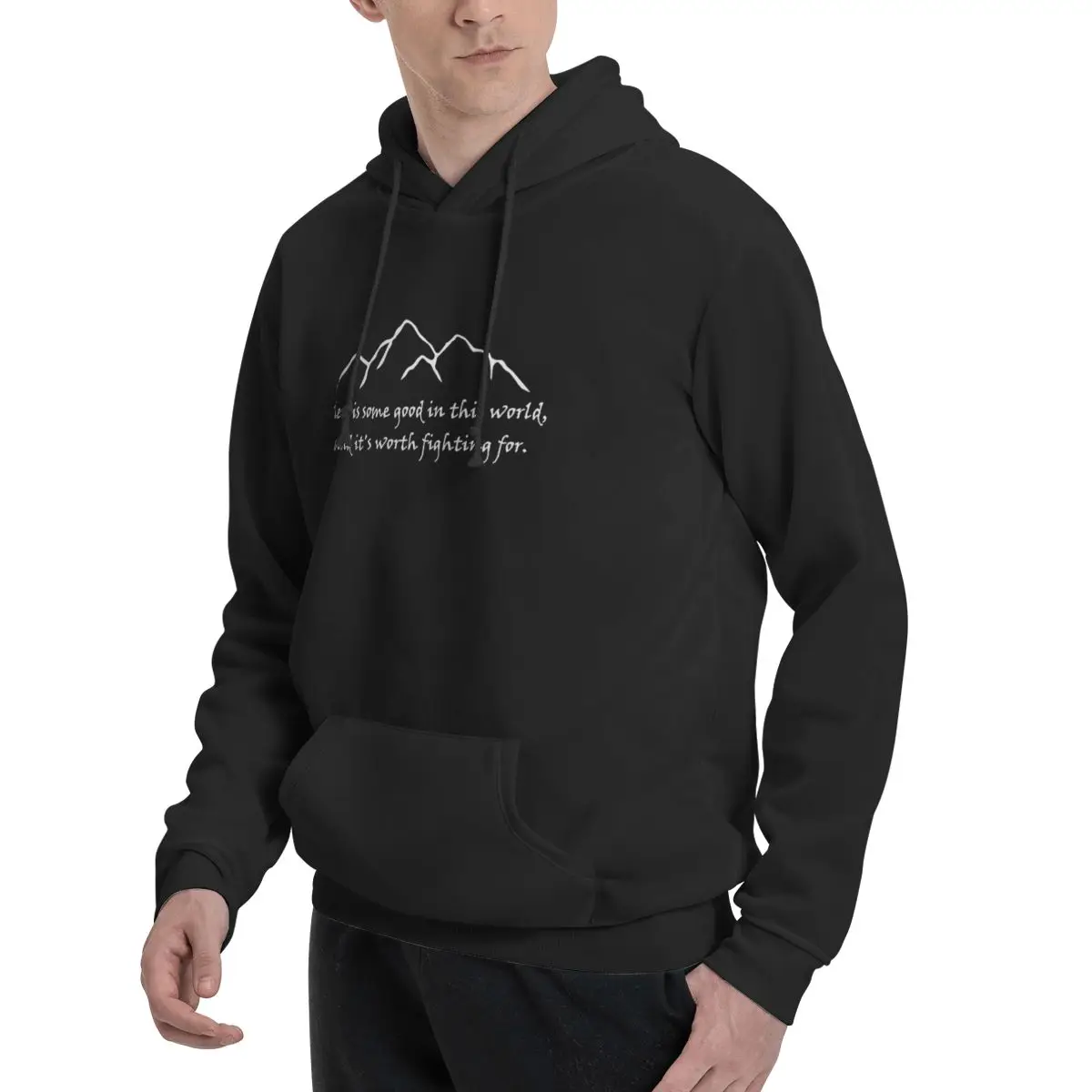 Samwise Quote Zipped Hoodies M - Winter Clothing Quotes incelemesi ve fiyatı