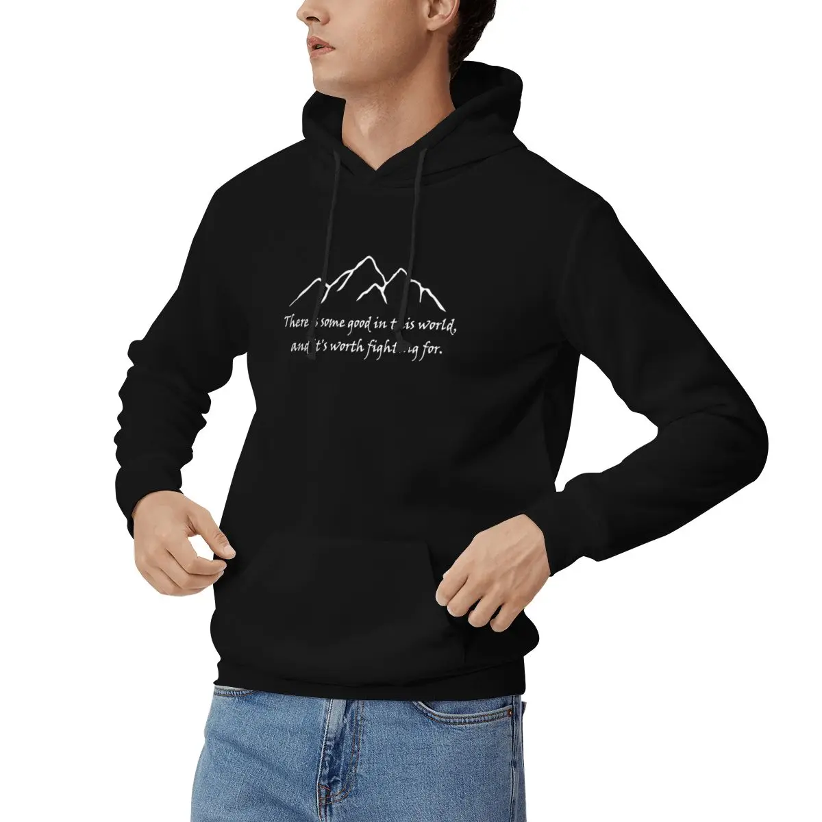 Samwise Quote Zipped Hoodies M - Winter Clothing Quotes incelemesi ve fiyatı