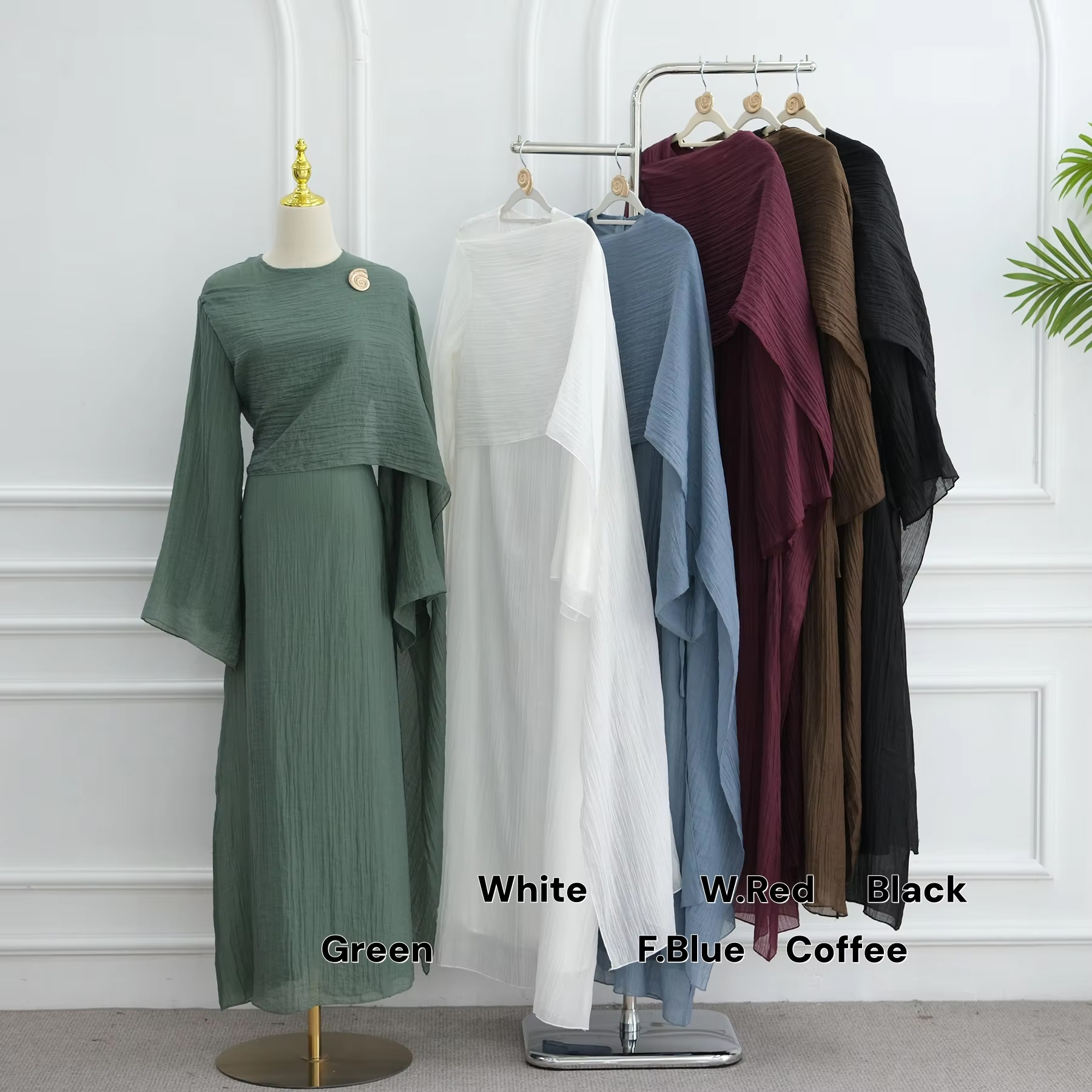 2025 New Pleated Fabric Elegan - Winter Clothing Dubai incelemesi ve fiyatı
