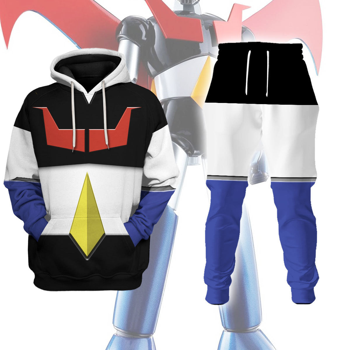 Anime Mazinger Z Cosplay 3D Pr - Winter Clothing Hoodie incelemesi ve fiyatı