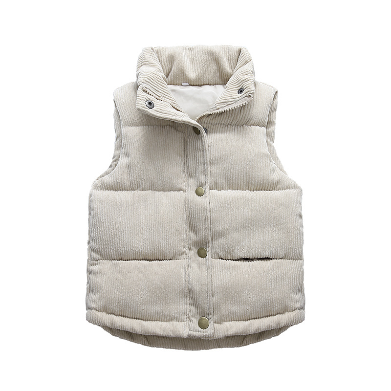Kids Boys Girls Corduroy Vests - Winter Clothing Kids incelemesi ve fiyatı