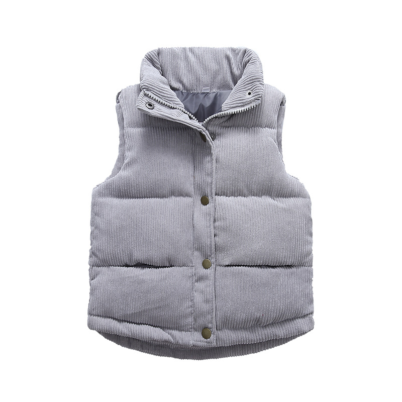 Kids Boys Girls Corduroy Vests - Winter Clothing Kids incelemesi ve fiyatı