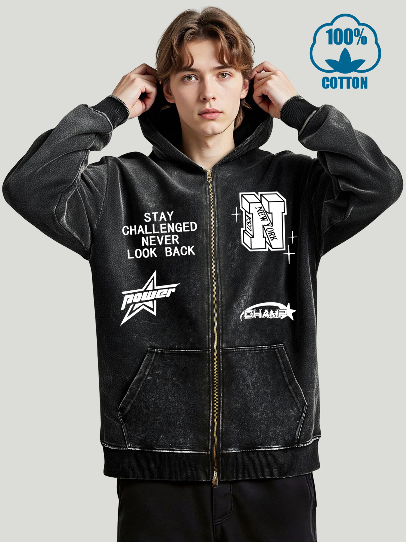 Stay Challenged Never Look Bac - Winter Clothing Looks incelemesi ve fiyatı