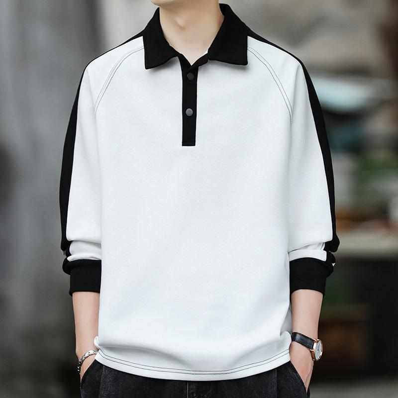 Color Contrast Mens Polo Shirt - Winter Clothing Quotes incelemesi ve fiyatı
