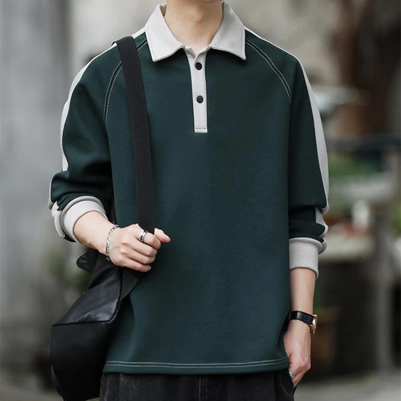 Color Contrast Mens Polo Shirt - Winter Clothing Quotes incelemesi ve fiyatı