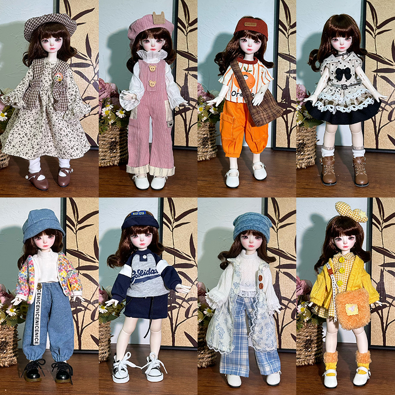 30cm BJD Doll Clothes for Girl - Winter Clothing Girls incelemesi ve fiyatı