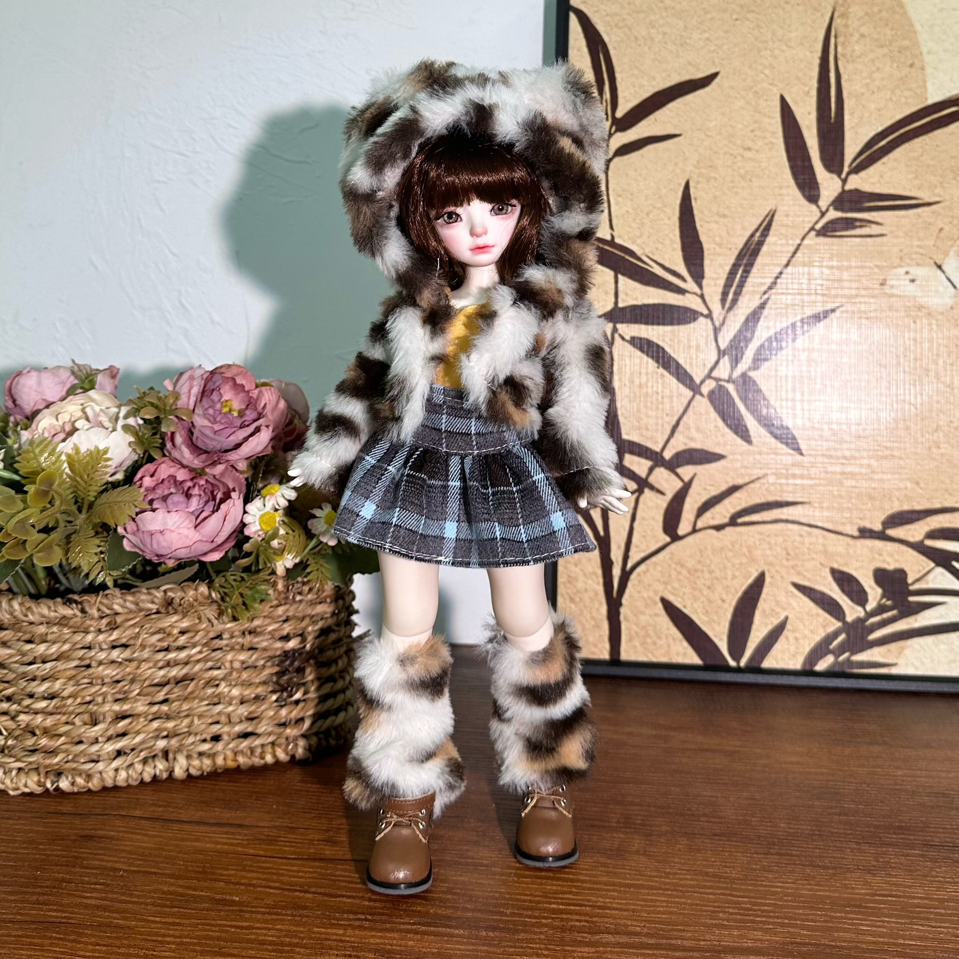 30cm BJD Doll Clothes for Girl - Winter Clothing Girls incelemesi ve fiyatı