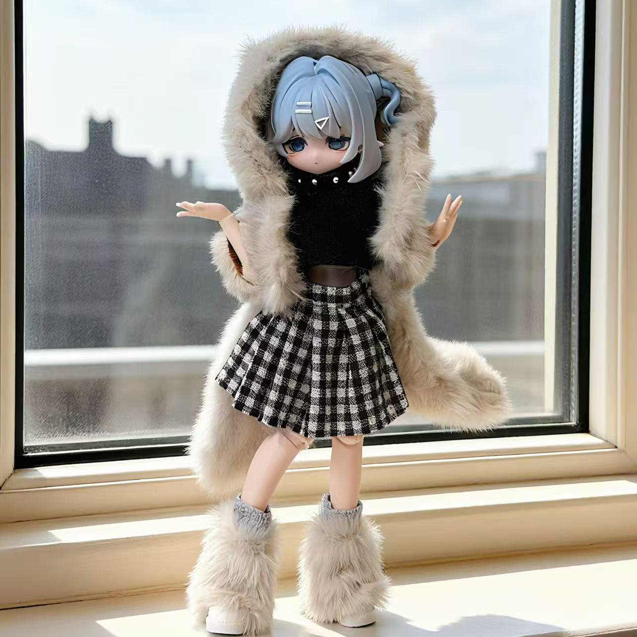 Winter Plush Doll Outfit Set 8 - Winter Clothing Kids incelemesi ve fiyatı