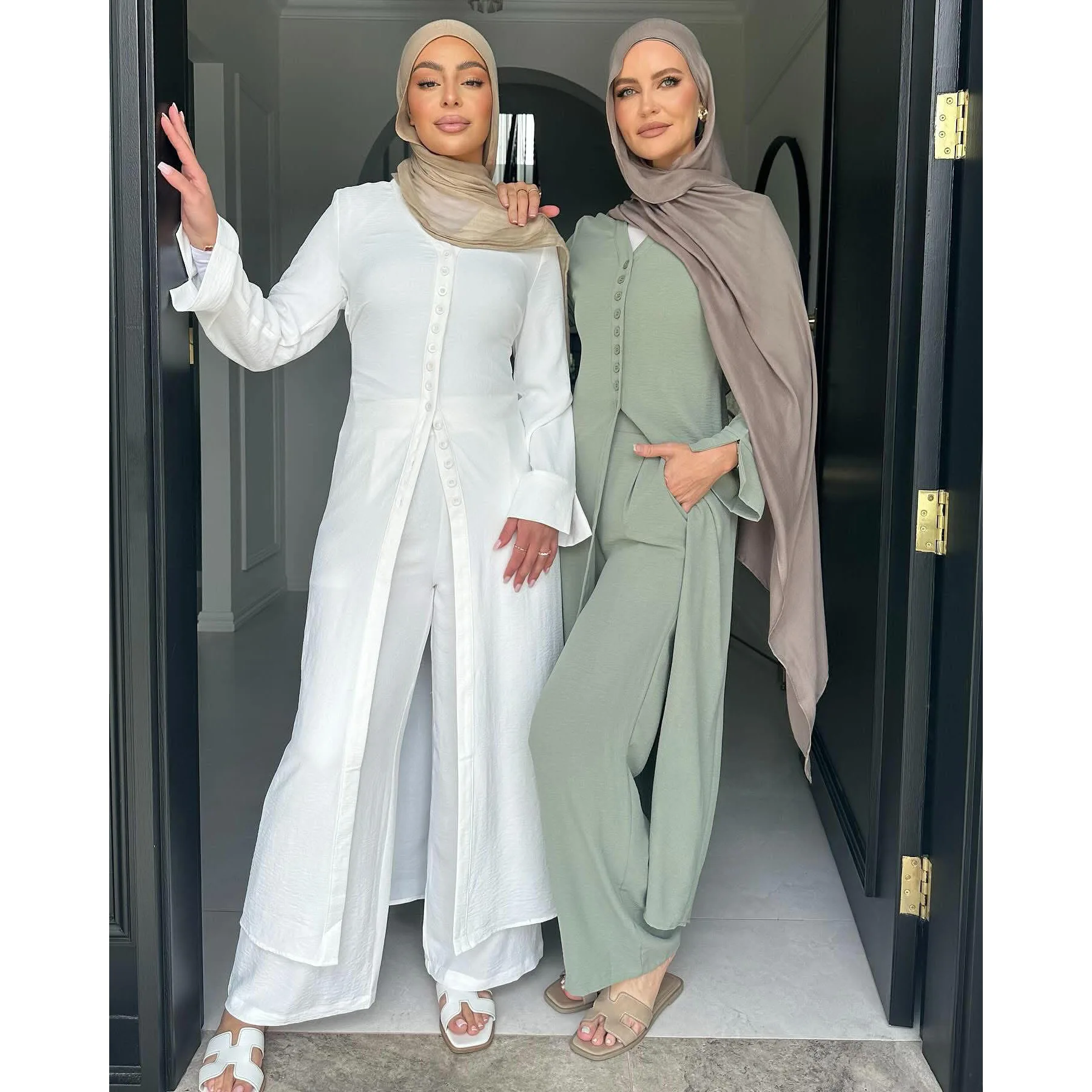 New Women's Button Evening Dre - Winter Clothing Dubai incelemesi ve fiyatı