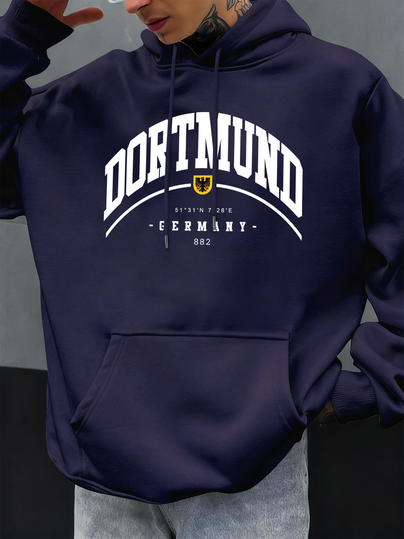Dortmund Germany Letter Patter - Winter Clothing Germany incelemesi ve fiyatı