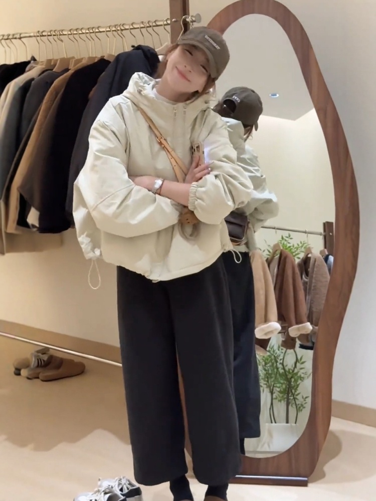 Lamb Wool Jacket Vintage Cloth - Winter Clothing Looks incelemesi ve fiyatı