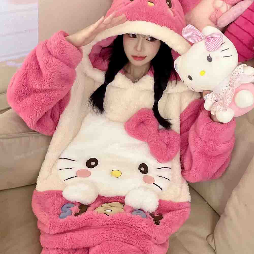 Hello Kitties Kuromi Women's C - Winter Clothing Girls incelemesi ve fiyatı