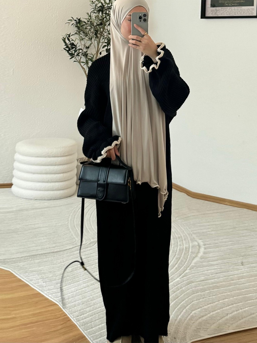 Muslim Women Winter Dubai Abay - Winter Clothing Dubai incelemesi ve fiyatı