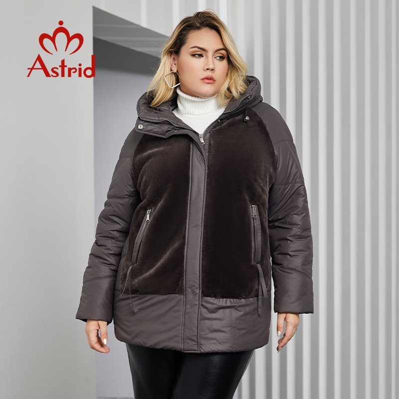 Astrid Plus Size Winter Jacket - Winter Clothing Hoodie incelemesi ve fiyatı