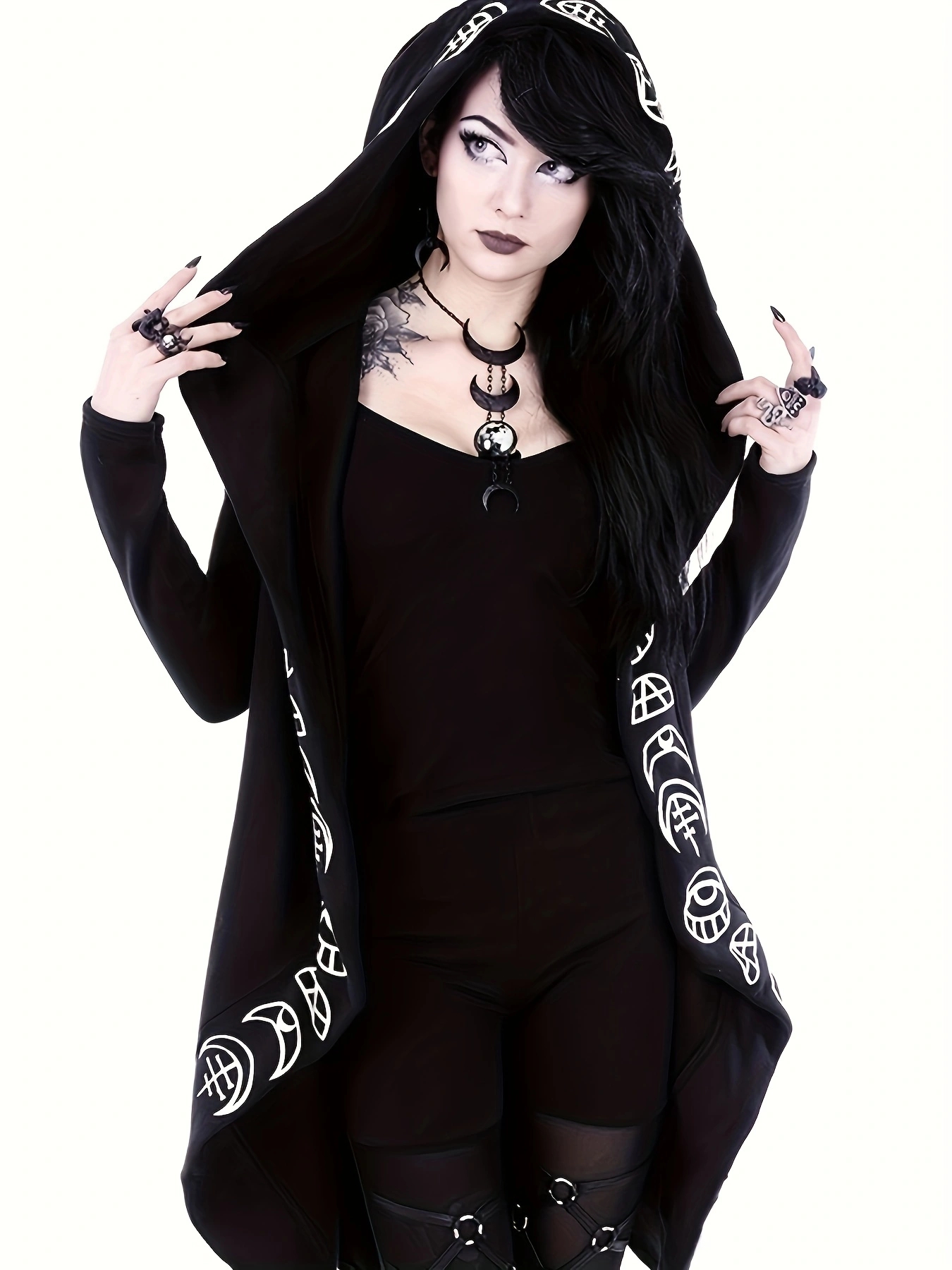 Enchanting Gothic Hooded Cardi - Winter Clothing Offer incelemesi ve fiyatı