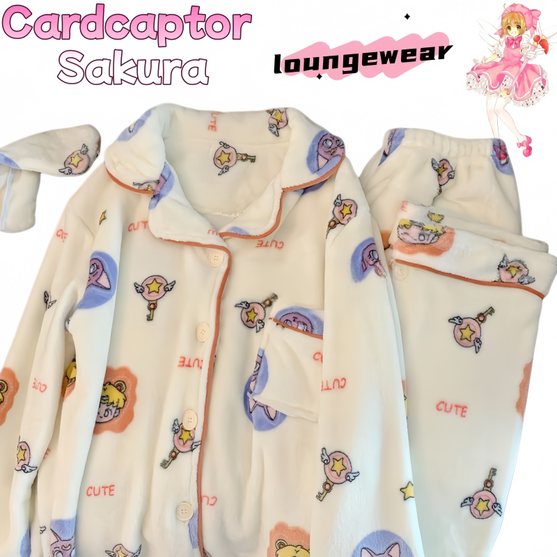 Cardcaptor Sakura Pajamas - Cu - Clothing Style Winter incelemesi ve fiyatı