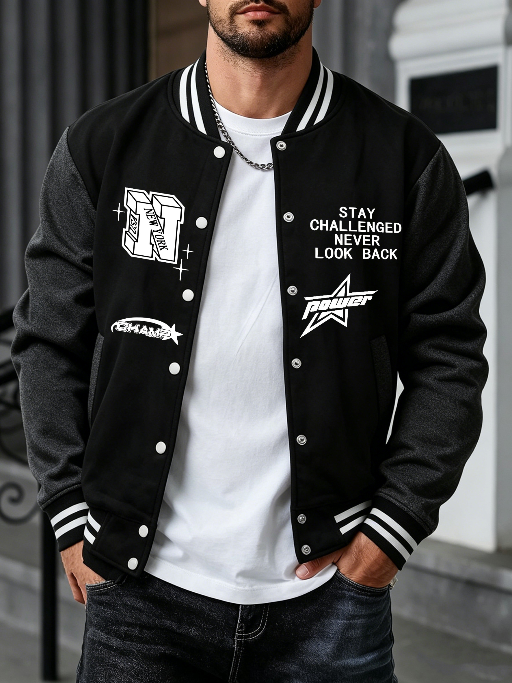 Stay Challenged Never Look Bac - Winter Clothing Looks incelemesi ve fiyatı